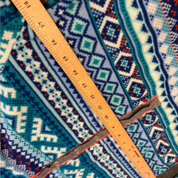 Cozy Blue Patterned Hooded Pajama Set - Picture 8 of 13